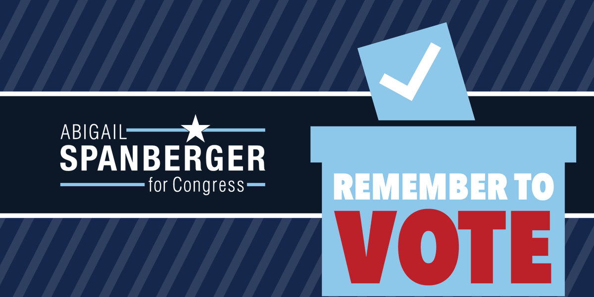 VIRGINIANS — today is the final day to register to vote with a regular ballot in this year's election. To make sure you are registered at the correct address, go to vote.elections.virginia.gov. And remember, early voting polls are still open! Be sure to make your voice heard.