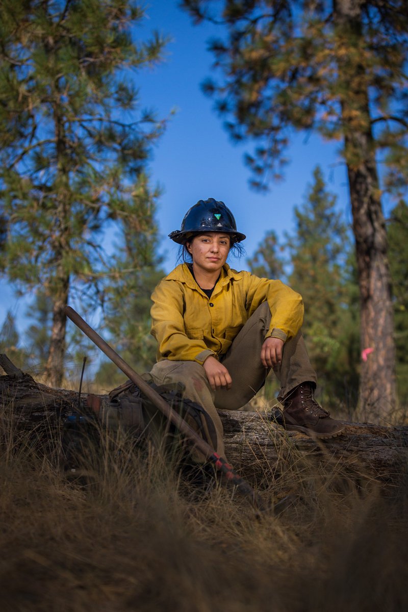 Meet Katrina Arguello: Member of our Spokane Initial Attack Suppression Module Fire Crew 6201 💪🔥

'Since getting out of the military, I’ve been looking for a tighter group atmosphere. I found it with the fire crew.'

🧑‍🚒 Learn more about our #FireJobs: ow.ly/52e550L1kj5