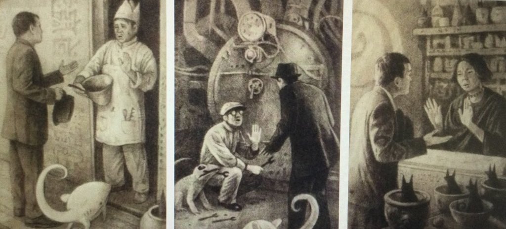 Llysfaen2023's tweet image. Chapter 4 in ‘The Arrival’ looks at the struggle Father faces to communicate in a new language. We are identifying and recognising key words and phrases in different modern languages and also sharing our own languages we speak here in #6CP. #LLC #EIC @CSC_langlitcomm