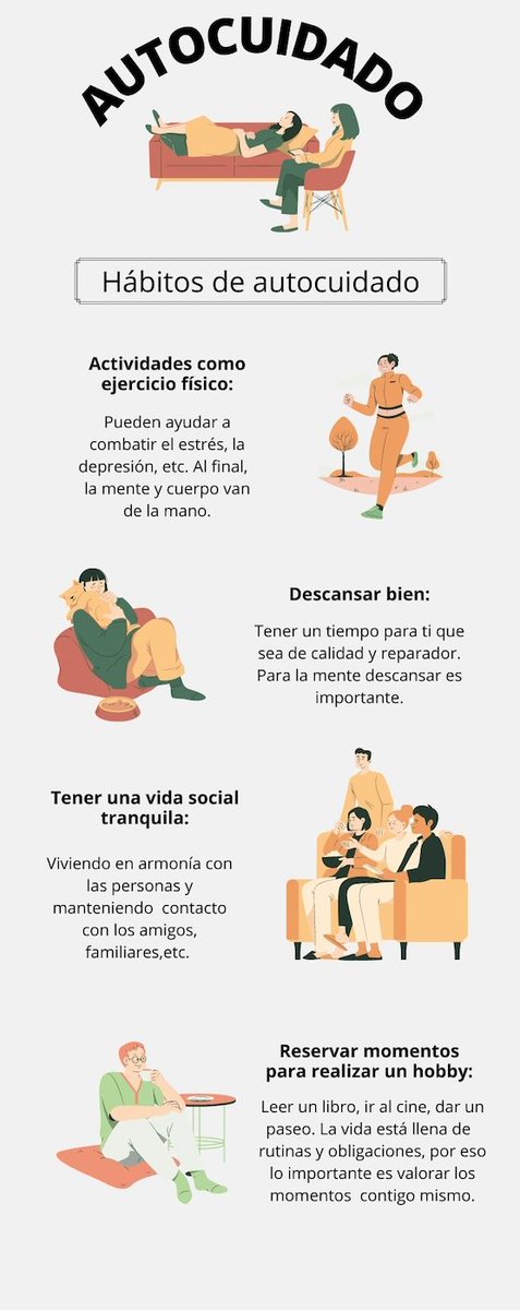 Elisabs036's tweet photo. ¡Buenos días! Siempre hablamos de lo importante que es llevar una vida sana en cuanto a ejercicio físico pero, ¿que hay sobre el autocuidado? @EFsaludable_UIB #22121_UIB https://t.co/ifR5WttfoN