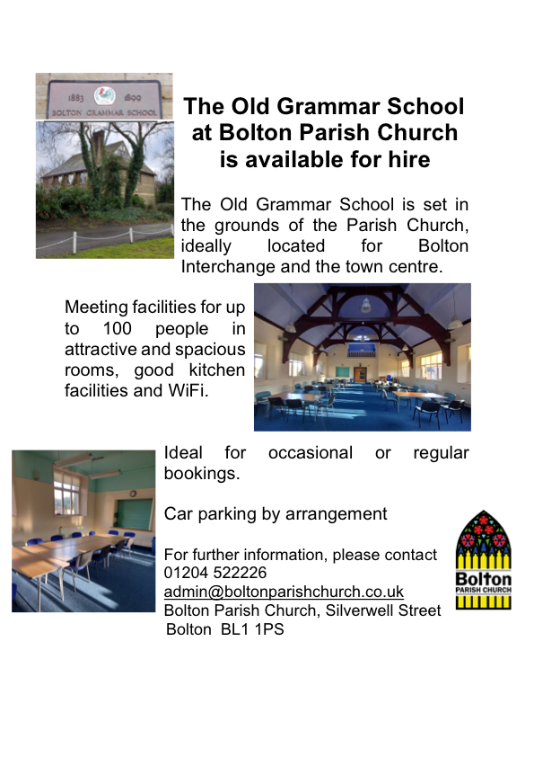 When planning a meeting or event in Bolton, please don't forget to check with us.  Highly competitive rates!