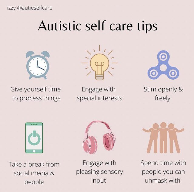pippiminafowell's tweet photo. You know, self care is very important because it helps open your mind & your well-being too.
ππβΎ
#Autism #Autistic #AutismAcceptance #ActuallyAutistic #AutisticInfinity #AutisticLove #AutisticSpectrum #AutisticPride #AllAutistics #MoreInfinityLessPuzzles #SelfCare https://t.co/lWQK1xwRwT