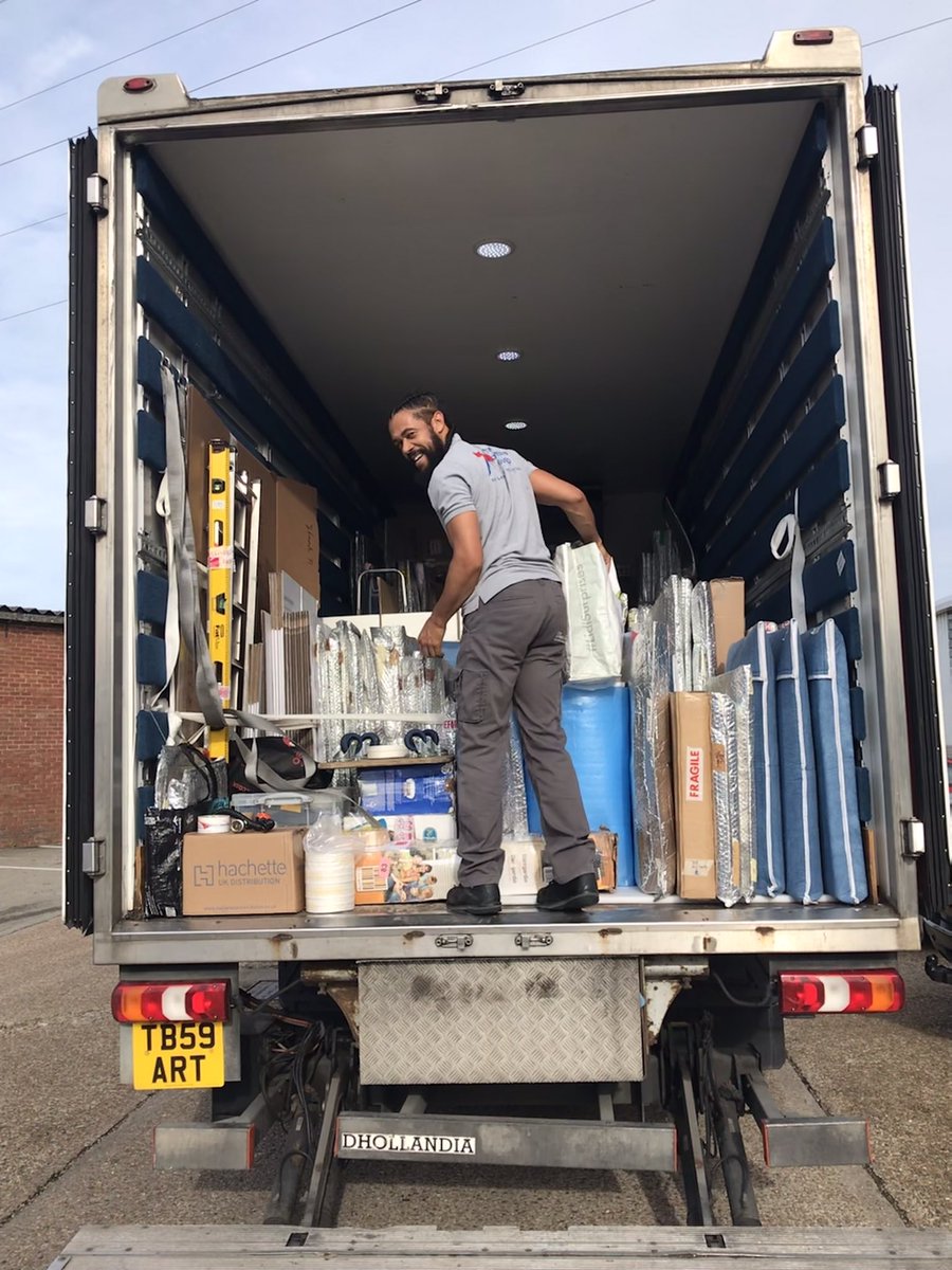 Thanks to <a href="/British_Shop/">The British Shop</a> for picking up all the art ready for <a href="/AAFLondon/">Affordable Art Fair UK</a> tomorrow! Always such a great job done 👏👏👏