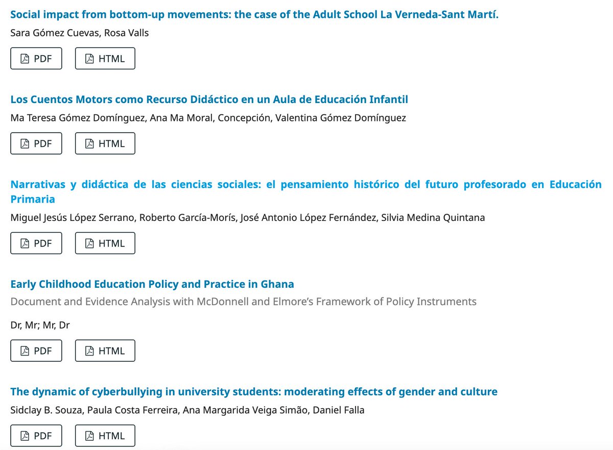 Check out our latest issue #REMIE, Multidisciplinary Journal of Educational Research (Vol.12, Num. 3) Thank you all for your contributions
hipatiapress.com/hpjournals/ind…