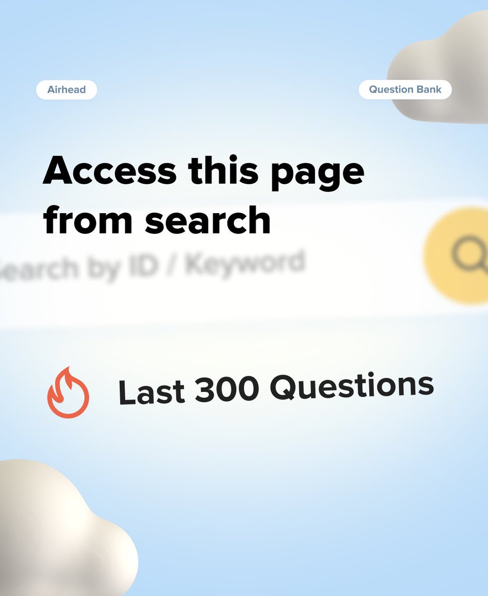 AirheadAtpl's tweet photo. The newest questions from all major ATPL banks on one page!
#atpl #atpltheory #atplstudent #becomeapilot #studentpilot #studentpilotlife #studentpilotjourney #pilottraining https://t.co/ehc7nrPMsK