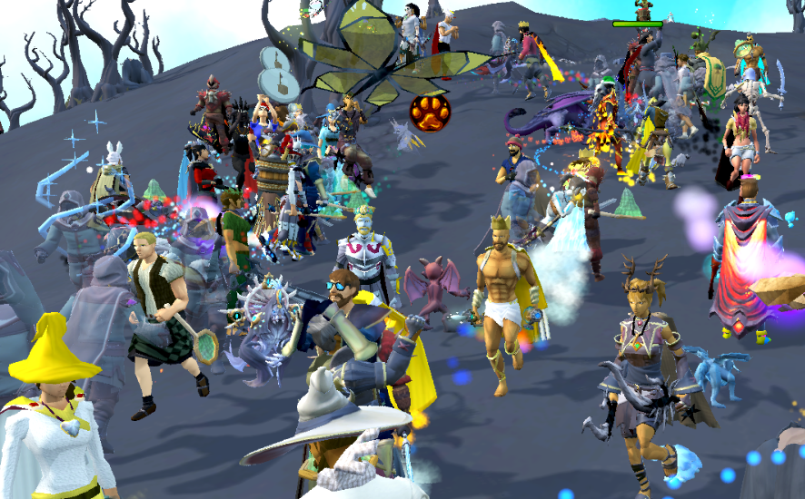 poinntter's tweet photo. Wilderness Flash Event: Hour 4 (Butterfly Swarm). I really enjoyed this one, catching butterflies feels so RuneScape-y to me. 🦋🦋🦋🪝
The next hour will be the King Black Dragon that is coming to get us, be there! 🔥🔥🐉
#RuneScape #KBD #Wilderness #FlashEvents #Gaming #RS3 https://t.co/FVpwNXhjrW