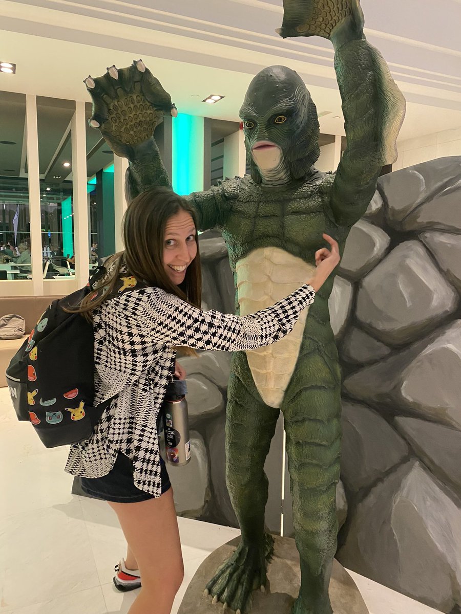 RuthHGreenberg's tweet photo. On “editing out” marginalised creatives in film, @sitgesfestival and #WomenInFan had this great installation on the uncredited MILLICENT PATRICK, creator of one of movies’ most iconic monsters.
Check out the excellent https://t.co/7WssKZioA9
#TheCreatureFromTheBlackLagoon https://t.co/grPgSI4ThV