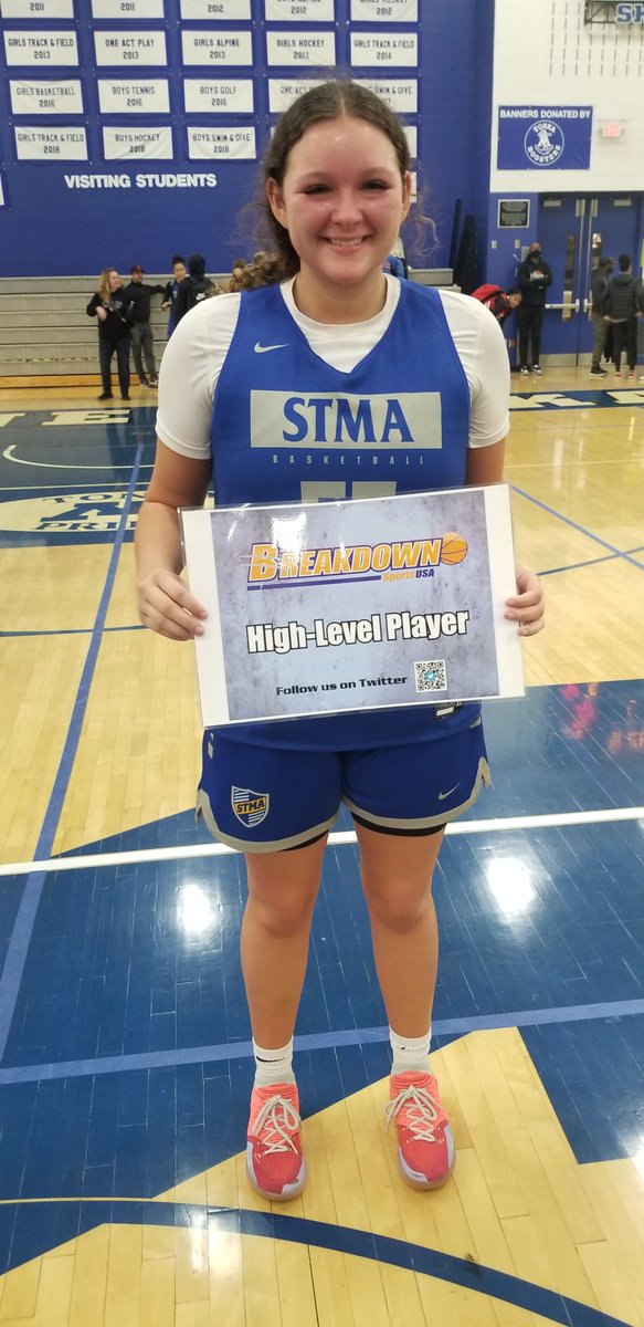 Congrats Kylie on being selected as a High Level Player this weekend in the Fall League.

STMA Varsity Girls:
Kylie Diaz - Sr.