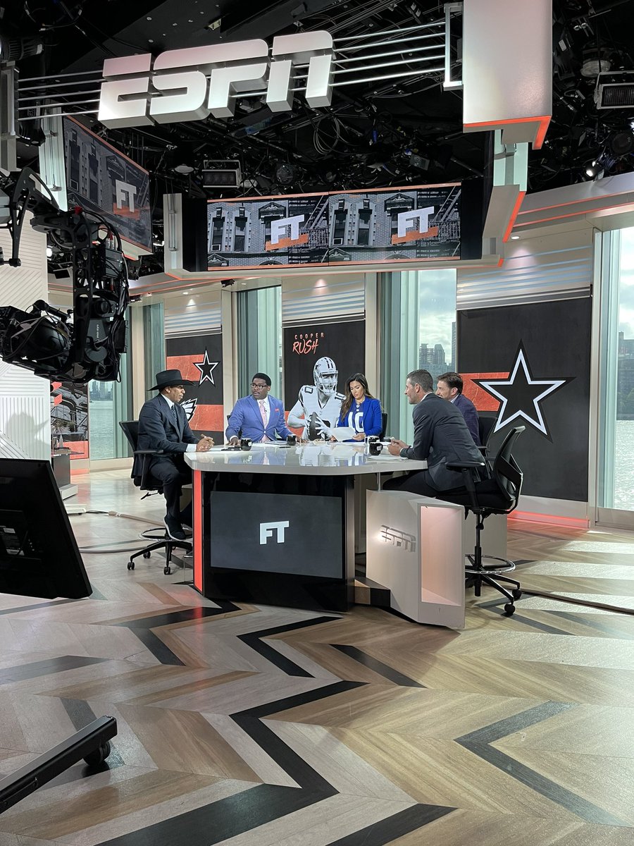 Good morning from the <a href="/FirstTake/">First Take</a> set!

<a href="/stephenasmith/">Stephen A Smith</a> has his cowboy hat on today 🤠