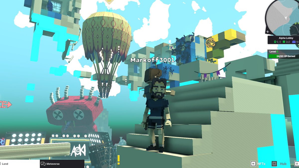 MarkTua852's tweet photo. @TheSandboxGame I just participated in the #SandboxAlphaS3Giveaway for a chance to win 500 SAND! Here is my favorite air balloon, check out my screenshot below!
👇 https://t.co/vmcZph0FWV