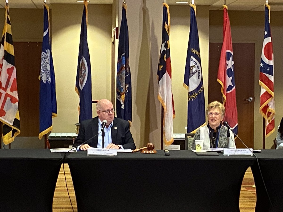 ARC is a federal-state-local partnership working toward community capacity &amp; economic growth in #Appalachia. Ahead of #OneAppalachia, <a href="/GayleManchin/">Gayle Manchin</a>, <a href="/GovLarryHogan/">Governor Larry Hogan</a>, @GovernorTomWolf, <a href="/GovernorVA/">Governor Abigail Spanberger</a> &amp; partners from all #Appalachian states convened to discuss our work &amp; what’s next ⬇️