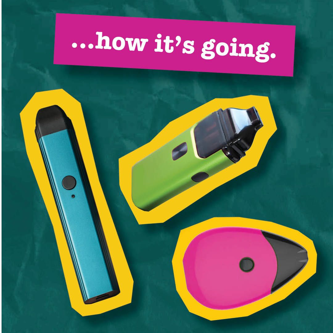 MakeSmkngHistry's tweet photo. The product may look different, but the dangers for young people are still the same! Go to https://t.co/sNFhTALxy6 to learn more about e-cigarettes and other #vaping devices #getoutraged https://t.co/orMGh63Jr5