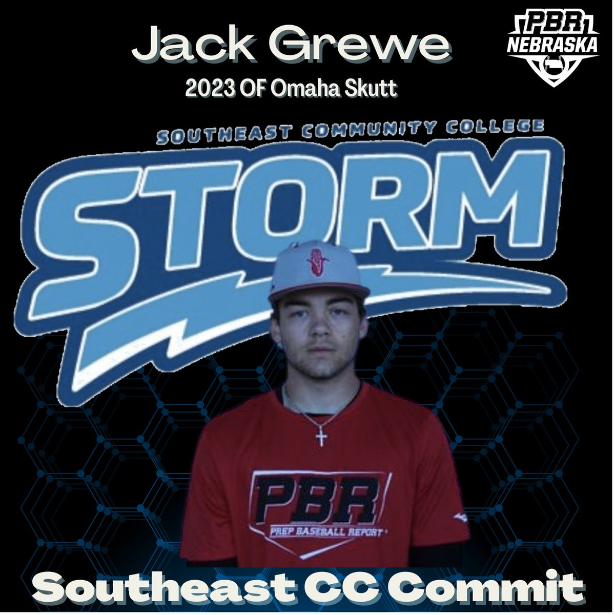 '23 Jack Grewe <a href="/jackgrewe3/">Jack Grewe</a>, OF, <a href="/BaseballSkutt/">Skutt Catholic SkyHawk Baseball</a> - commits to <a href="/SCCBASEBALLNE/">SCC Baseball</a> 

<a href="/Prospects_NE/">Nebraska Prospects Baseball Club</a>
 
Bio🔗bit.ly/3EODOUK