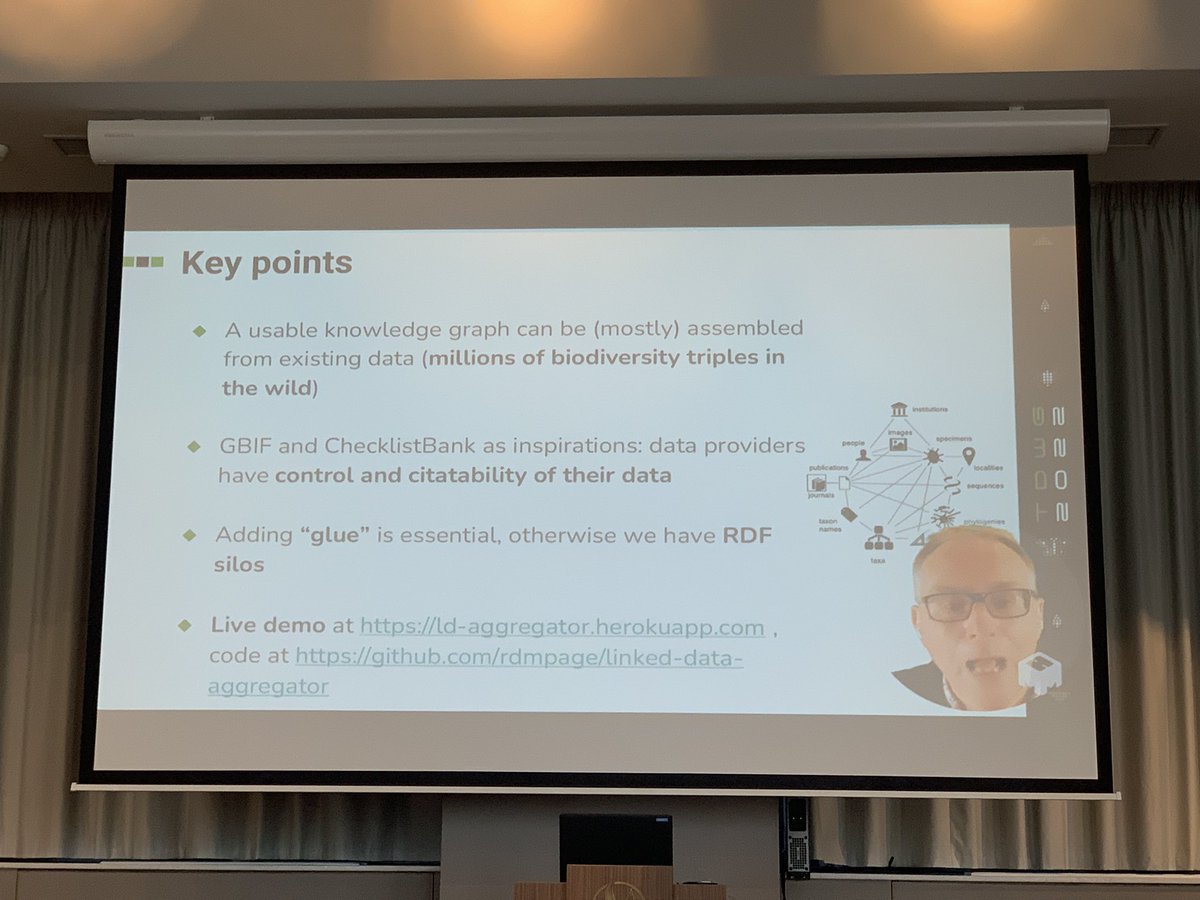 nicolekearney's tweet photo. The best datasets are those that span several identifiers (i.e. #ORCiDs & #DOIs) - these are the glue that connect everything. Says @rdmpage #TDWG2022 https://t.co/diLIHVHgi7
