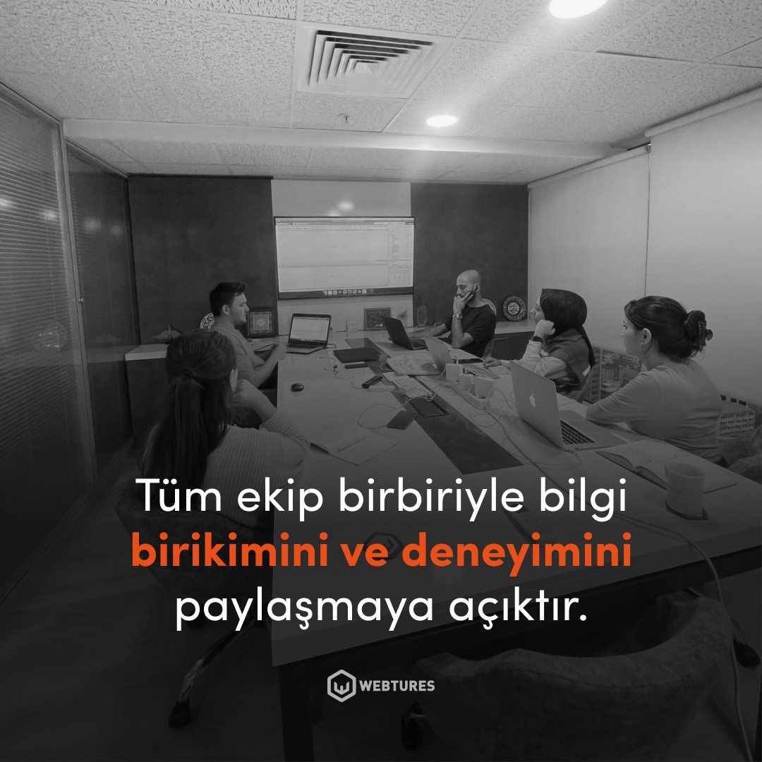 webtures's tweet photo. "Paylaşmak kazanmanın en hızlı yoludur." ilkesi ile çıktığımız bu yolda ekip içinde veya ekip dışında çeşitli organizasyonlar gerçekleştirerek deneyimlerimizi ve tecrübelerimizi herkes ile paylaşmak bizim için en büyük motivasyon kaynağı. 🧡
#webtures #kültür #ajans #bilgi https://t.co/rnGxxPcppP