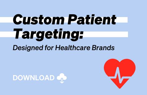 Dstillery's tweet photo. Custom Patient Targeting is reimagining ad targeting for healthcare brands. 💯
Uncover all the details 👉 https://t.co/6MX3asijZd
#custompatienttargeting #cookielesstargeting #privacy #healthcare https://t.co/pquxOUhOc4