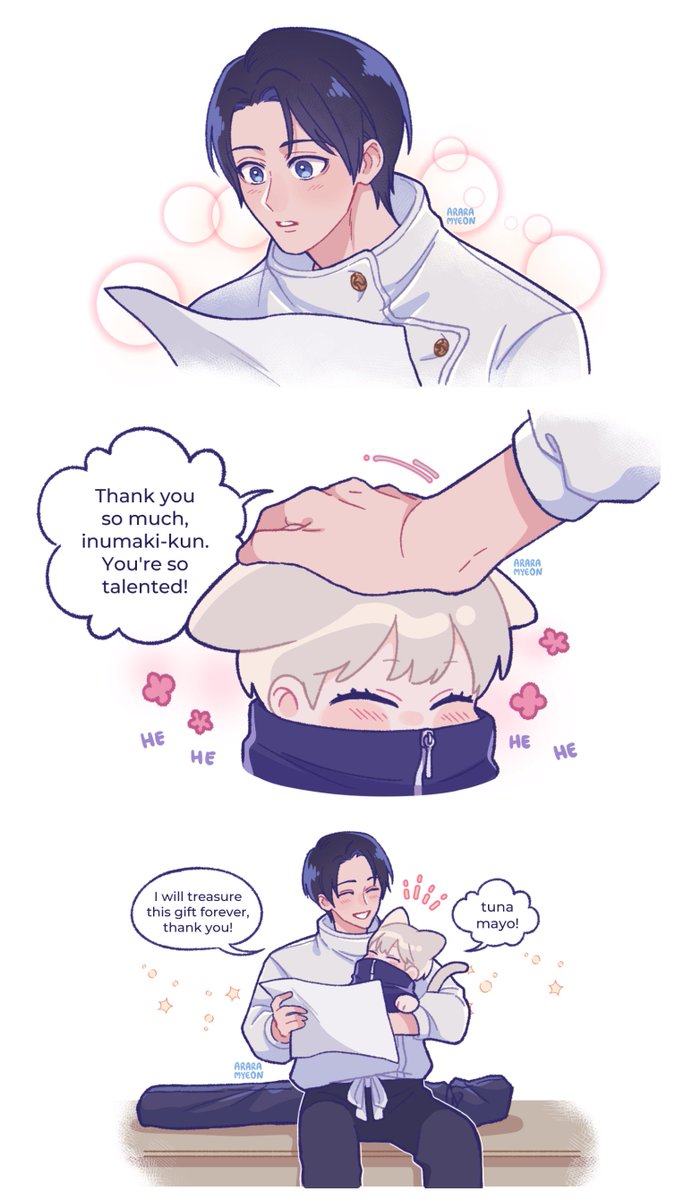 special gift from inumaki #乙棘 #呪術廻戦