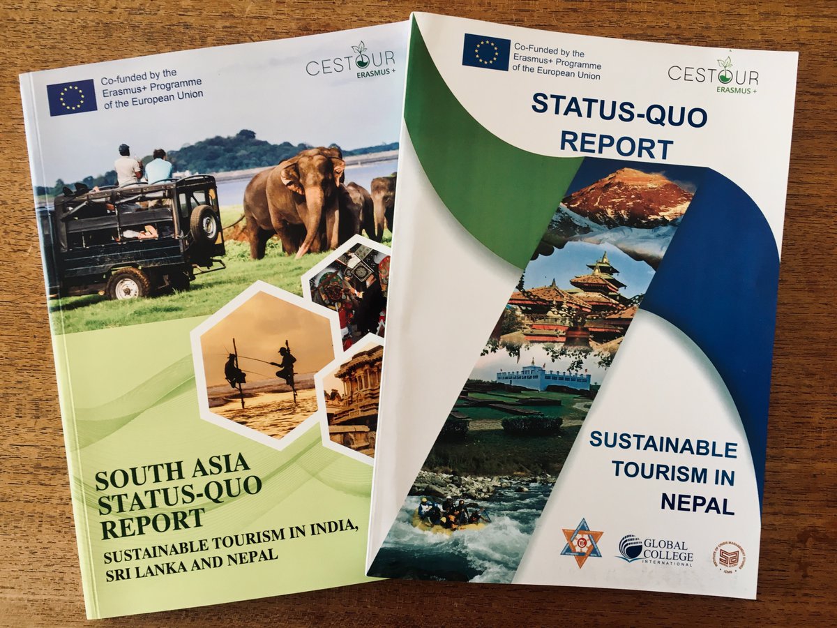 Thank you to all the colleagues of @GCIedunp and <a href="/TU_Nepal/">Tribhuvan University</a> for the splendid hospitality, and to all the #CESTour Erasmus+ project partners for the exchange of cases and ideas on #sustainabletourism during the project meeting in Kathmandu.