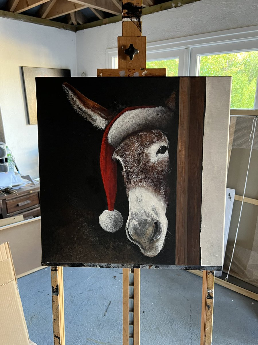 It’s just around the corner… 
50cm x 50cm work in progress