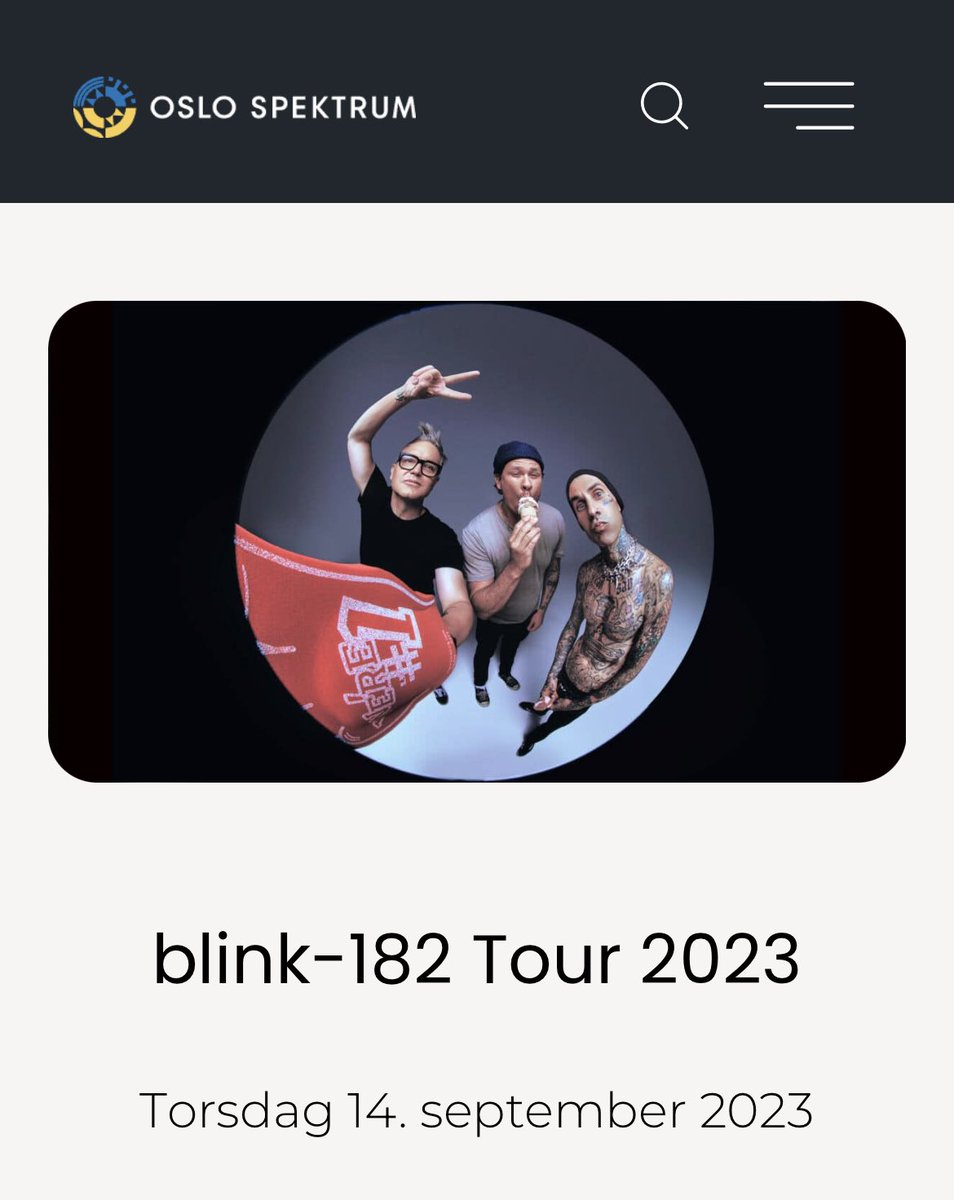 Are (@arestrandli) on Twitter photo Billetter i boks - kan nesten ikke vente! <a href="/blink182/">blink-182</a> <a href="/MagnusVieSundal/">Magnus Vie Sundal</a> <a href="/fredviste/">Fredrik Viste Olsen</a> @cobben7 Billetter i boks - kan nesten ikke vente! <a href="/blink182/">blink-182</a> <a href="/MagnusVieSundal/">Magnus Vie Sundal</a> <a href="/fredviste/">Fredrik Viste Olsen</a> @cobben7