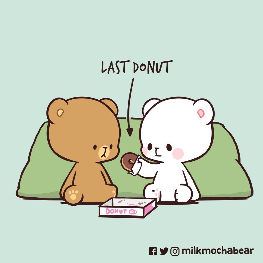 milkmochabear's tweet photo. 🐻🍩
---⠀⠀
Feel free to mention someone who loves donut~🍩💕
#milkmochabear
#milkandmocha https://t.co/F34jOL27Bw