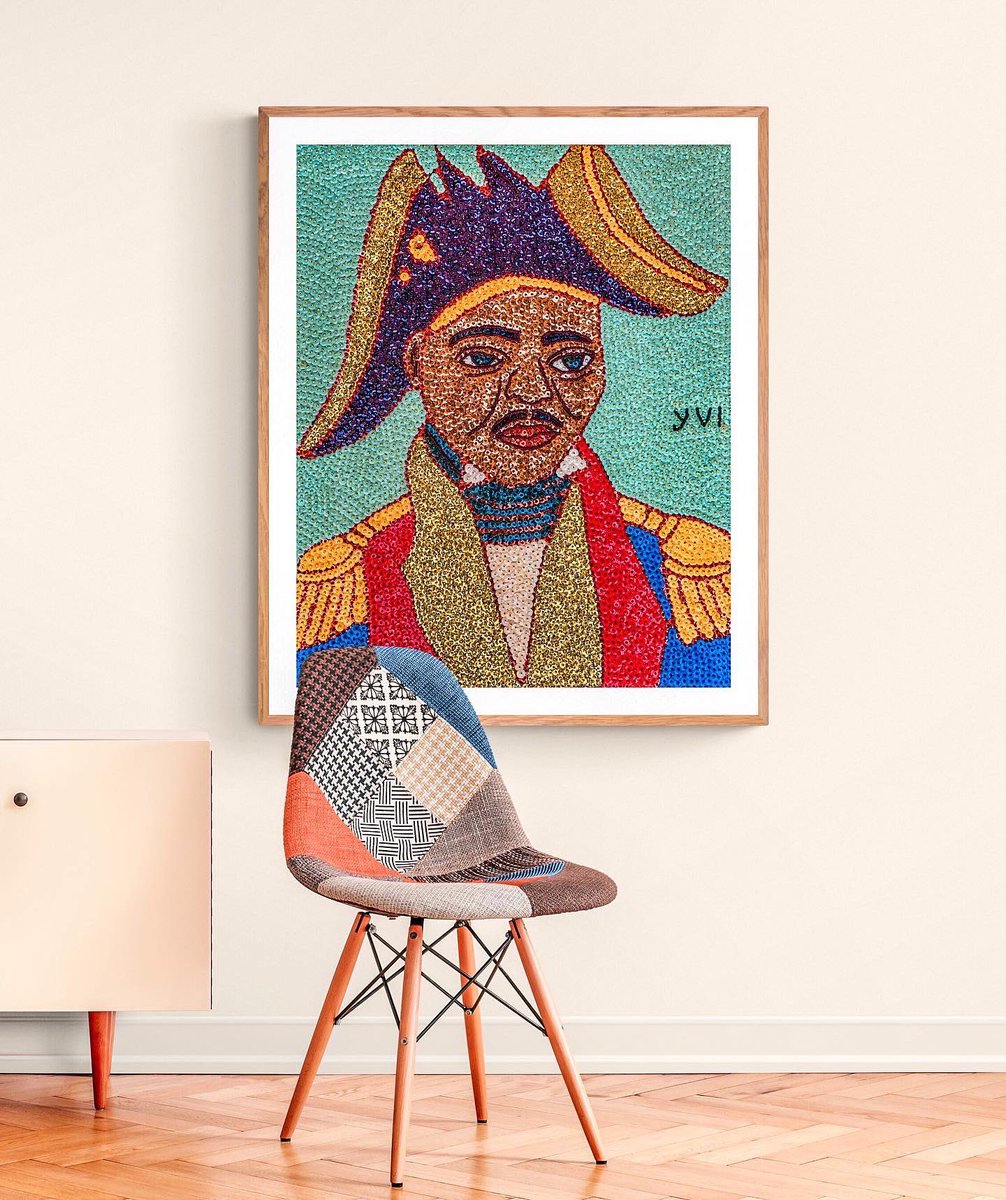 YouselineVital's tweet photo. • Portrait de Jean-Jacques Dessalines, père de l'indépendance haïtienne et empereur d'Haïti sous le nom de Jacques Ier depuis 1804.
• 17 oct. 1806- 17 oct. 2022.
#sequins #payetdesign #beads #sequinspaintings #haitianartist #haitianart #haiti #art #yvi #papadessalines https://t.co/mmKsvCEtRO