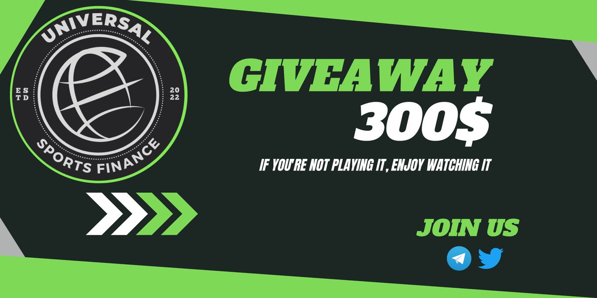 ScottGShore's tweet photo. 🚨📢 Last chance to win 300$ 💰

🏒 Follow, like and retweet on Twitter 
https://t.co/WydB3KvMTn

🏒 Join their group on TG and send a message 
https://t.co/D08hw69AoD

🎁 300$ for 3 winners

#universalsportsfinance #watch2earn 

NFA - DYOR
 #crypto #Ad https://t.co/95xqBEtpFa