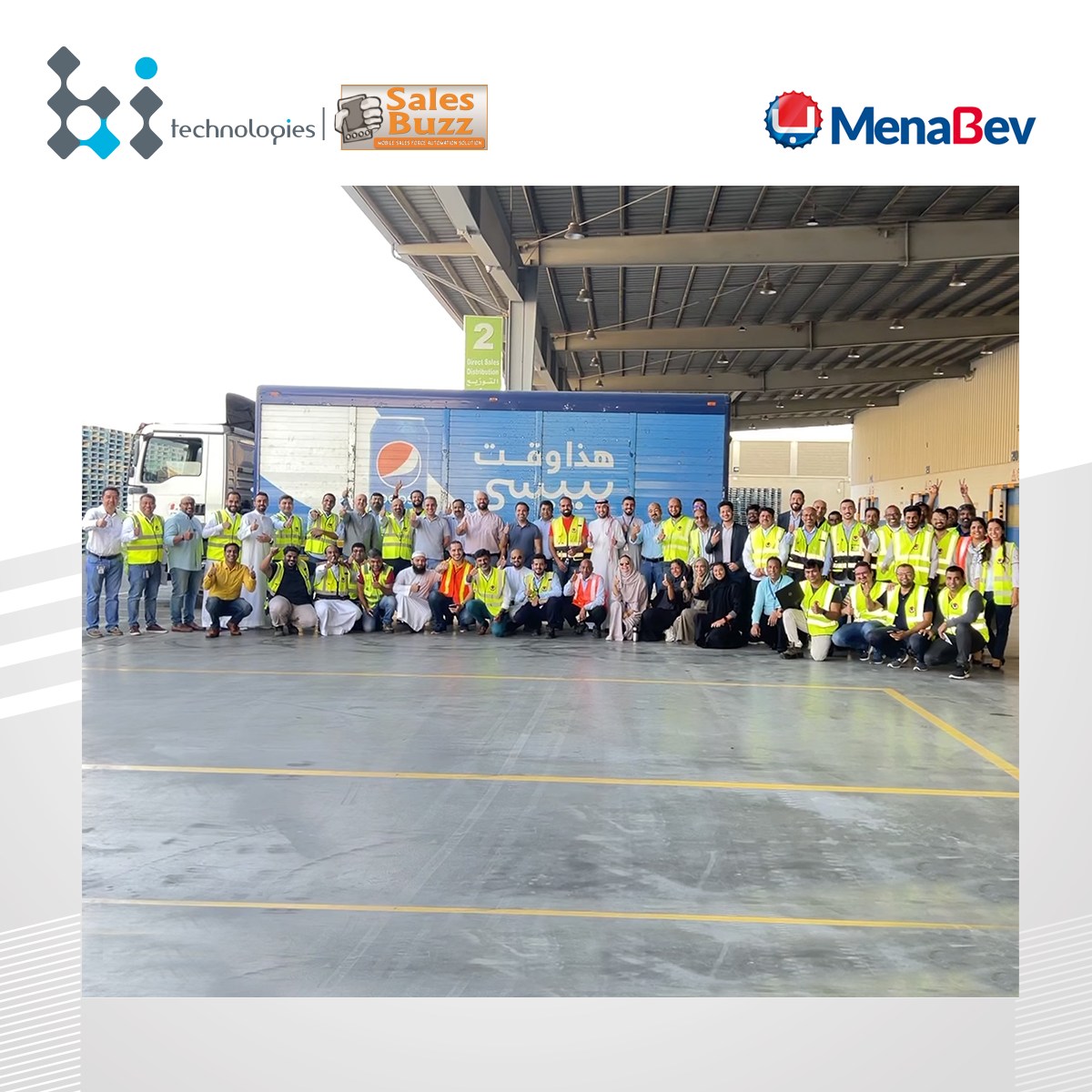 BITechnologies_'s tweet photo. @MENABEV KSA the leading franchise bottlers for #PepsiCo, has "WENT LIVE" successfully with #SalesBuzz that integrates powerfully with @SAP. 
We really came a long way in leading this massive #digitaltransformation journey across the 12 MENABEV branches.
#SFA https://t.co/etf4iPrqPF
