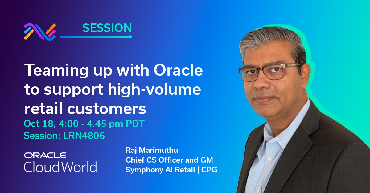 SymphonyAI Retail | CPG tweet media