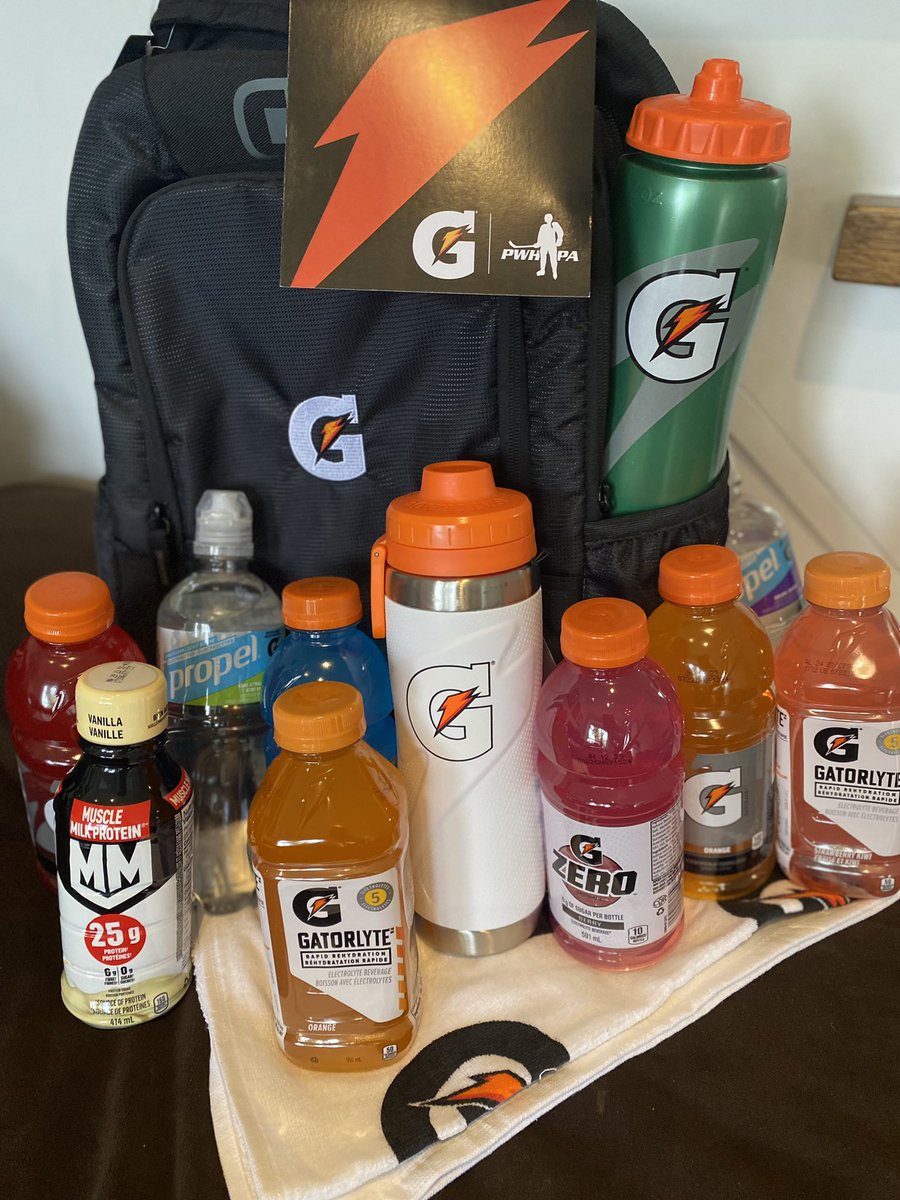 J16H's tweet image. What a nice surprise today from our partners at @GatoradeCanada - Thanks for fueling our players and helping us achieve our vision for women’s professional hockey! 👊 @PWHPA #SDGT