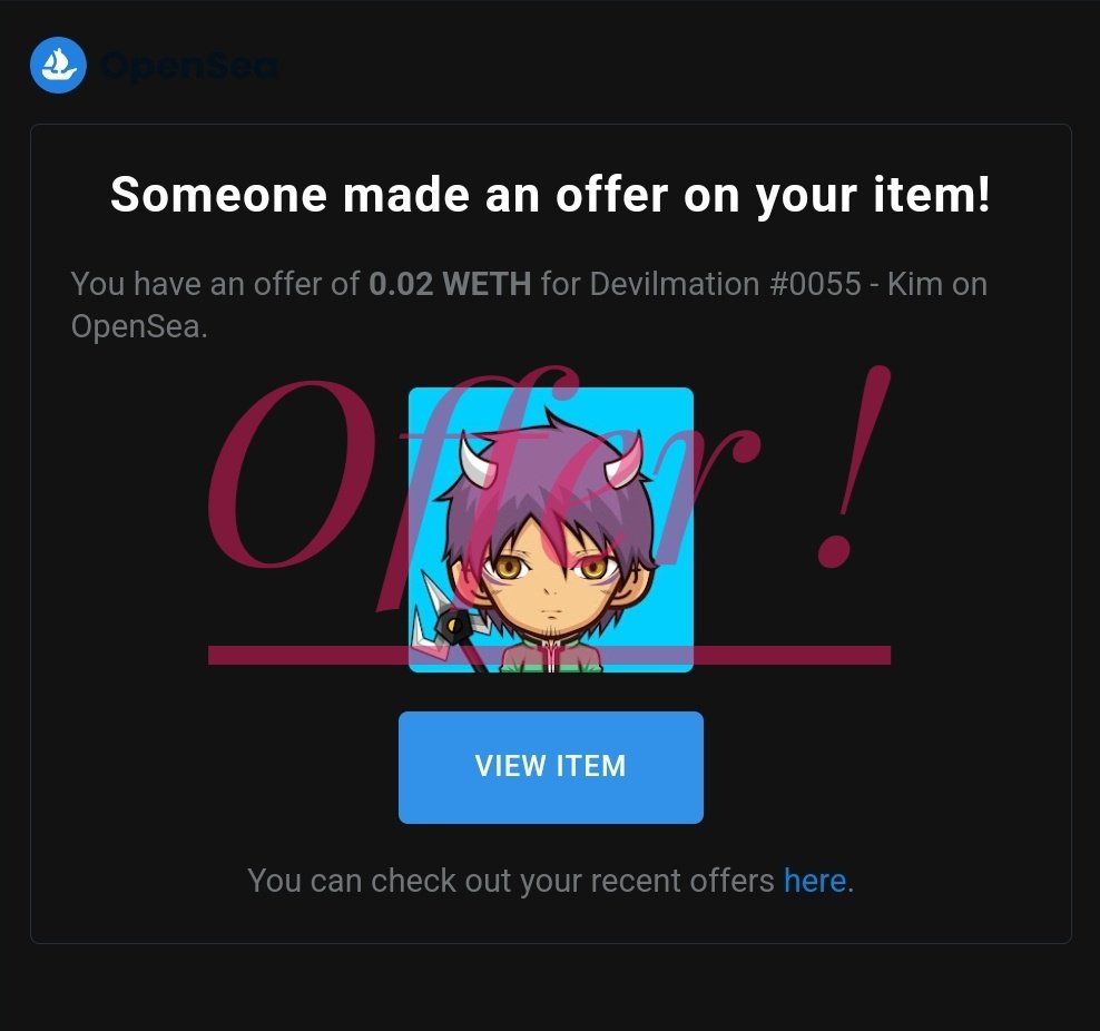 Devilmation_NFT's tweet photo. Hi, Devilmationer !
I'm Devilmation #0055 - Kim (but not @jimmykimmel @astro_kimbrough nor @kimpoyfeliciano)
Offer for 0.02 ETH on @opensea 
Click link in bio to find out more !

#Devilmation #NFT #Opensea #NFTGiveaways #NFTCommunity #NFTCollection #nftarti̇st #ETH #nftart https://t.co/reOtwUVHQC