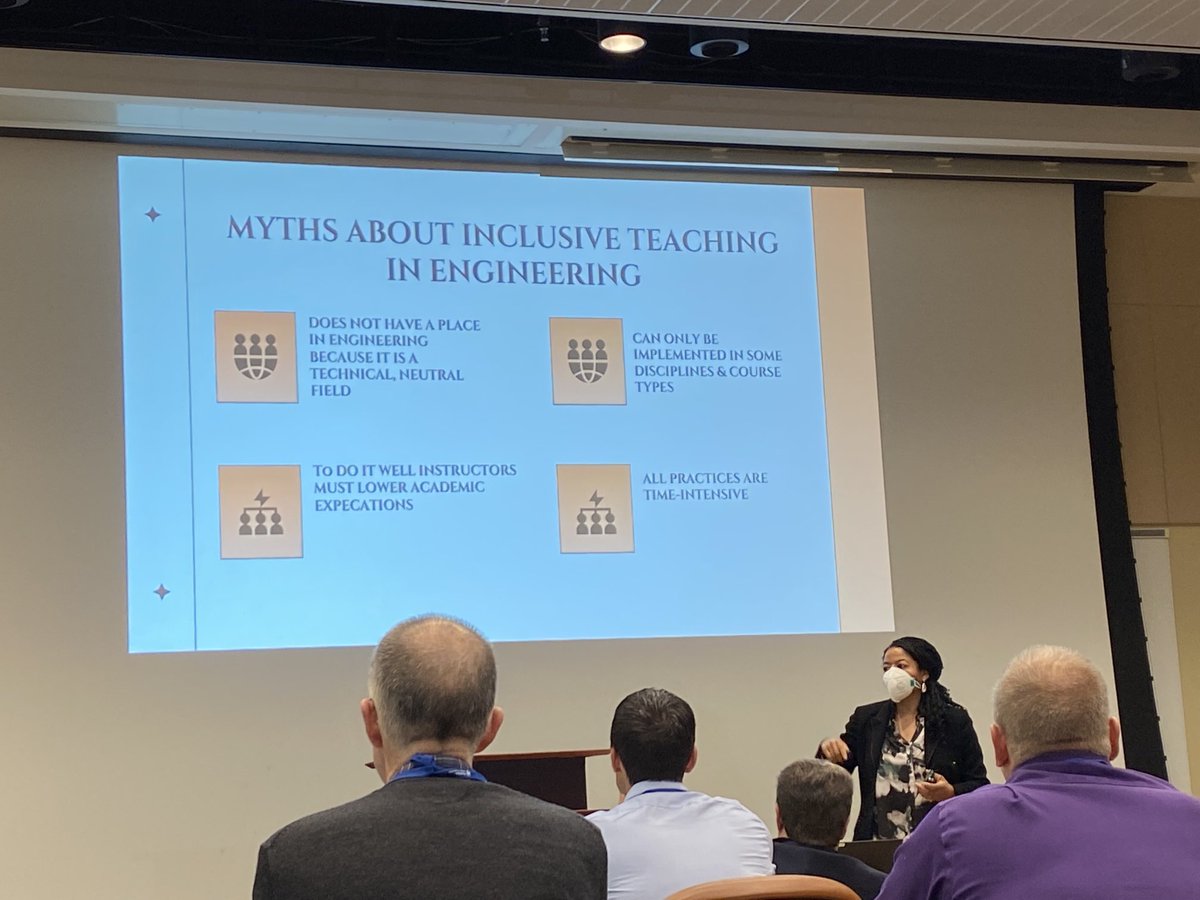 Great to learn from keynote address by ⁦<a href="/TracieAddy/">Dr. Tracie Addy</a>⁩ at Big Ten++ Engineering DEI Summit with <a href="/lafcol/">Lafayette College</a> team ⁦@LAF_Engineering⁩