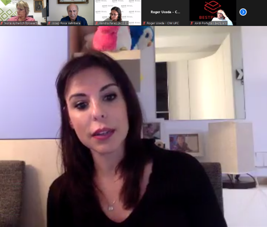 #MarionaLozano dir. adj. de Deima Ingenieros, exposa l'experiència de l'empresa amb la implementació de la #Industria 40, de la mà d'<a href="/accio_cat/">ACCIÓ</a>.