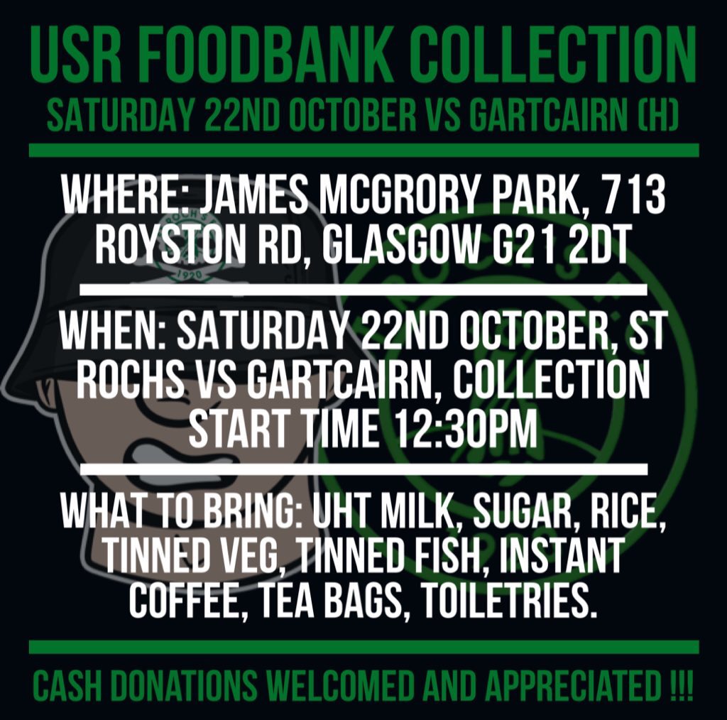 This Saturday at the JMP.

Please bring donations for the foodbank!

Details Below.