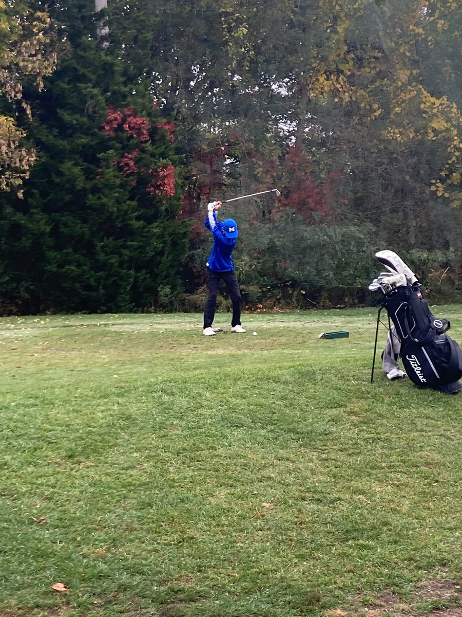methuensports's tweet photo. Ryan McKinnon teeing off - Go Get Em Ryan! @MHSRangerGolf https://t.co/m501Bb7D3n