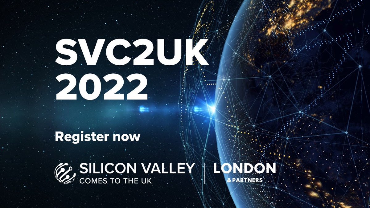 Just 3 weeks to go until the @SVC2UK 2022 Summit! Returning this year with a stellar lineup of speakers, incredible venues across #London and unmissable networking opportunities, register now to attend: bit.ly/3SCxN0M
