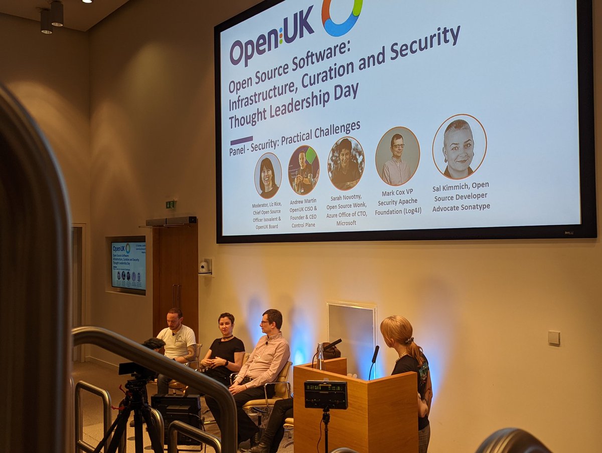 Solid discussion on the practical #security of using #opensource software, including a candid assessment of #Log4j and #Heartbleed consumption  #openuk #CyberSecurity