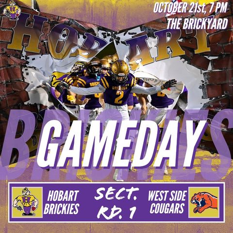 Friday begins sectional play for our Brickies at home vs. the West Side Cougars at 7PM! Tickets: spicket.events/brickies A ticket is required for all fans, K-Adult. Student & academic passes, employee IDs, or Senior Brickie Gold Cards are not accepted for post-season contests.