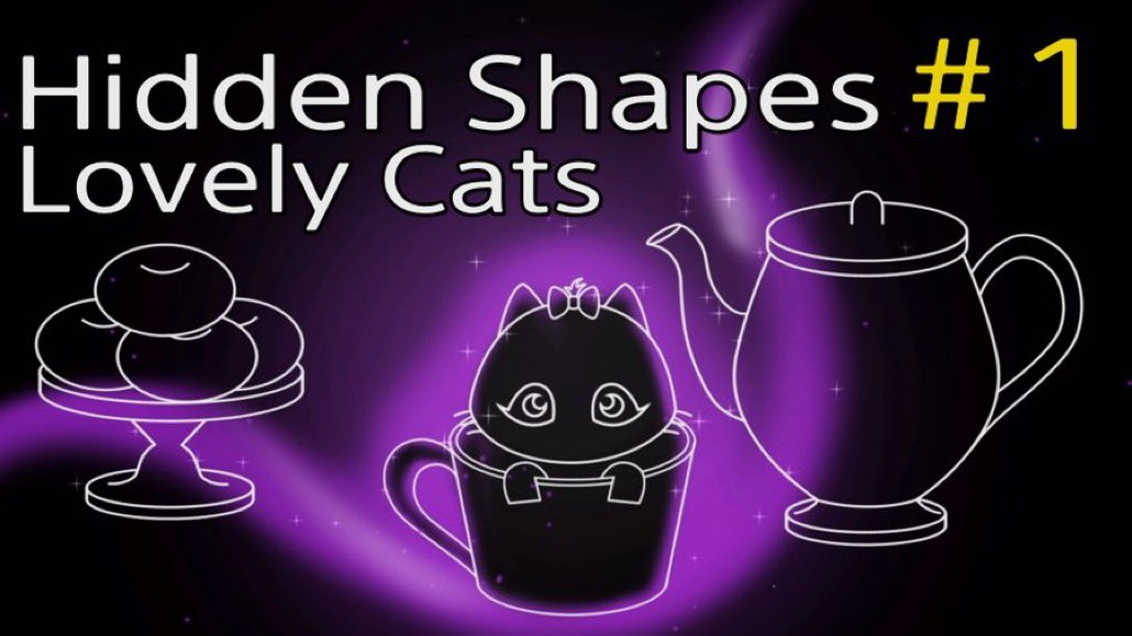 kimiyashu's tweet photo. 癒し系パズルゲーム!
まったりとした10分動画!
「# 1 Hidden Shapes:Lovely Cats 」
https://t.co/0E50HhVU8P @YouTubeより
#HiddenShapes https://t.co/mloUTuW4sR