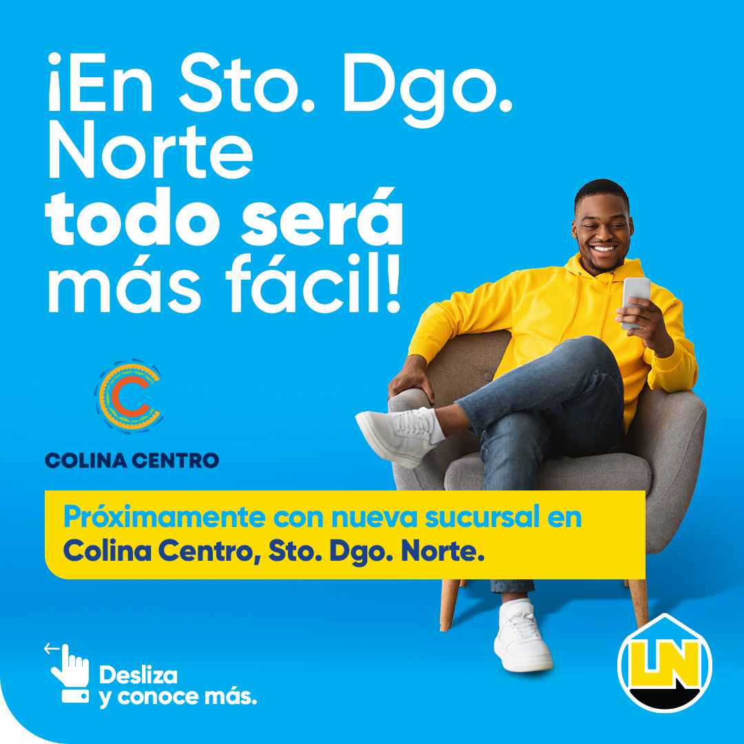 AsocLaNacional's tweet photo. #SantoDomingoNorte nos lo pidió y nosotros se los cumplimos. Esta vez te facilitamos la vida con la apertura de nuestra nueva #sucursal en #ColinaCentro, Av. Jacobo Majluta, sector Colinas del Viento, Santo Domingo Norte. #AsociaciónLaNacional #LaNacional https://t.co/P3JhohhI6n