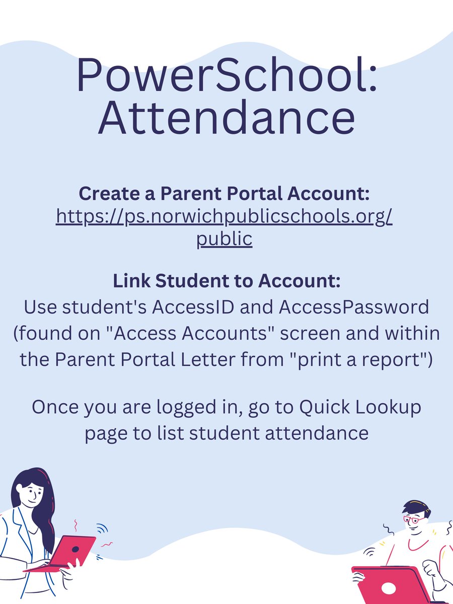 Vets_elementary's tweet photo. Did you know you could use PowerSchool to check your student's attendance? Here's how: https://t.co/edXcjyHWcH