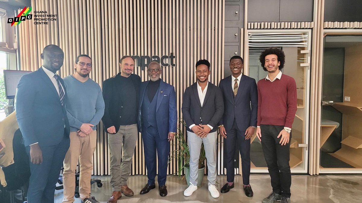 gipcghana's tweet photo. Last week, the Centre's CEO, @RYofiGrant, met with @enpactorg as part of the GIPC's investment mission in Berlin.
 
Enpact is a non-profit organization that empowers entrepreneurs &amp; supports businesses to achieve sustainable growth by providing financial support 1/2 https://t.co/NinpoRKLJL