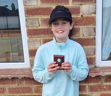 StMattsSch's tweet photo. What a start! We are so proud of Tiana, a dedicated tennis player. Tiana came runner up in her club handicapped tournament &amp; third in a LTA 11U tournament. https://t.co/rS9OdeKeHv