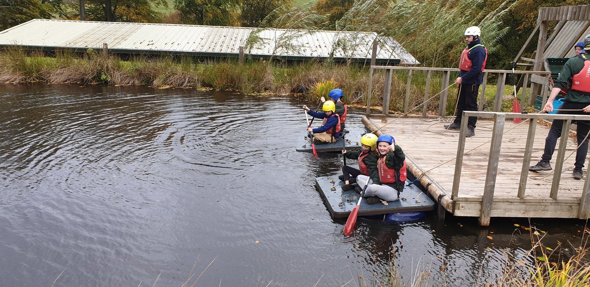 LongshawJuniors's tweet image. Raft Building