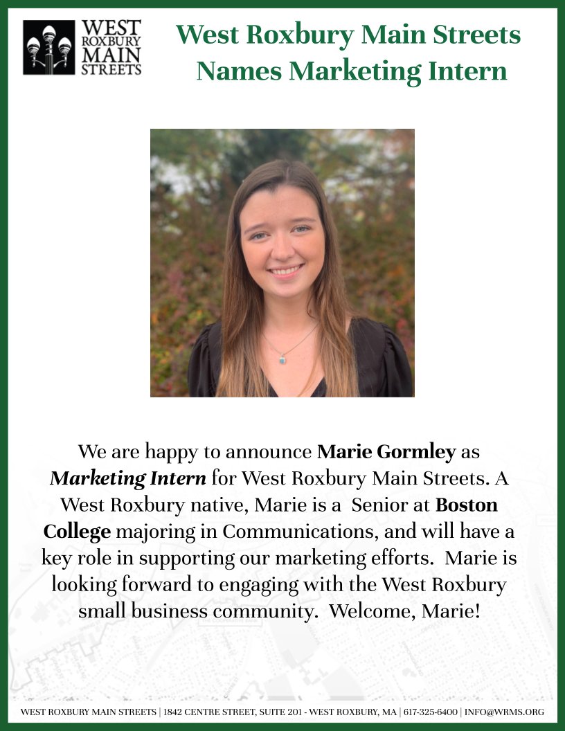 West Roxbury Main Streets (WRMS) (@wrms) on Twitter photo 