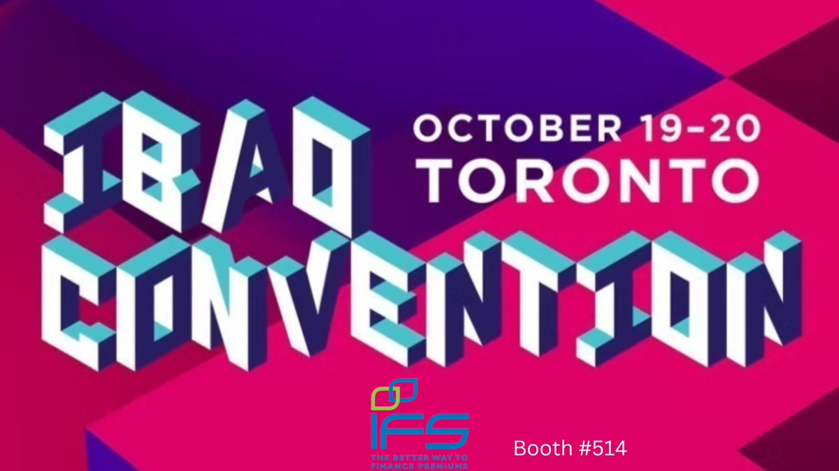 ifspremium's tweet photo. Back in person finally! Please stop by to see @bbrelis and @IanMcMahonIFS for some cool giveaways and prizes and to find out why IFS is the better way to finance premiums!
#IBAO2022
#IFSBetterPremiumFinancing https://t.co/Uiguiun2RV