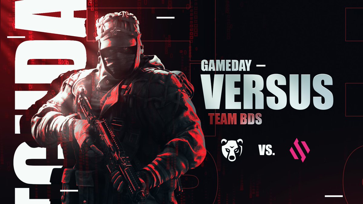 It's Monday, you know what that means! 😇

We will face <a href="/TeamBDS/">Team BDS</a> in our next match of the #R6EUL Stage 3!
🕕 6:00pm CEST
📺 twitch.tv/rainbow6

#FearTT9🐻