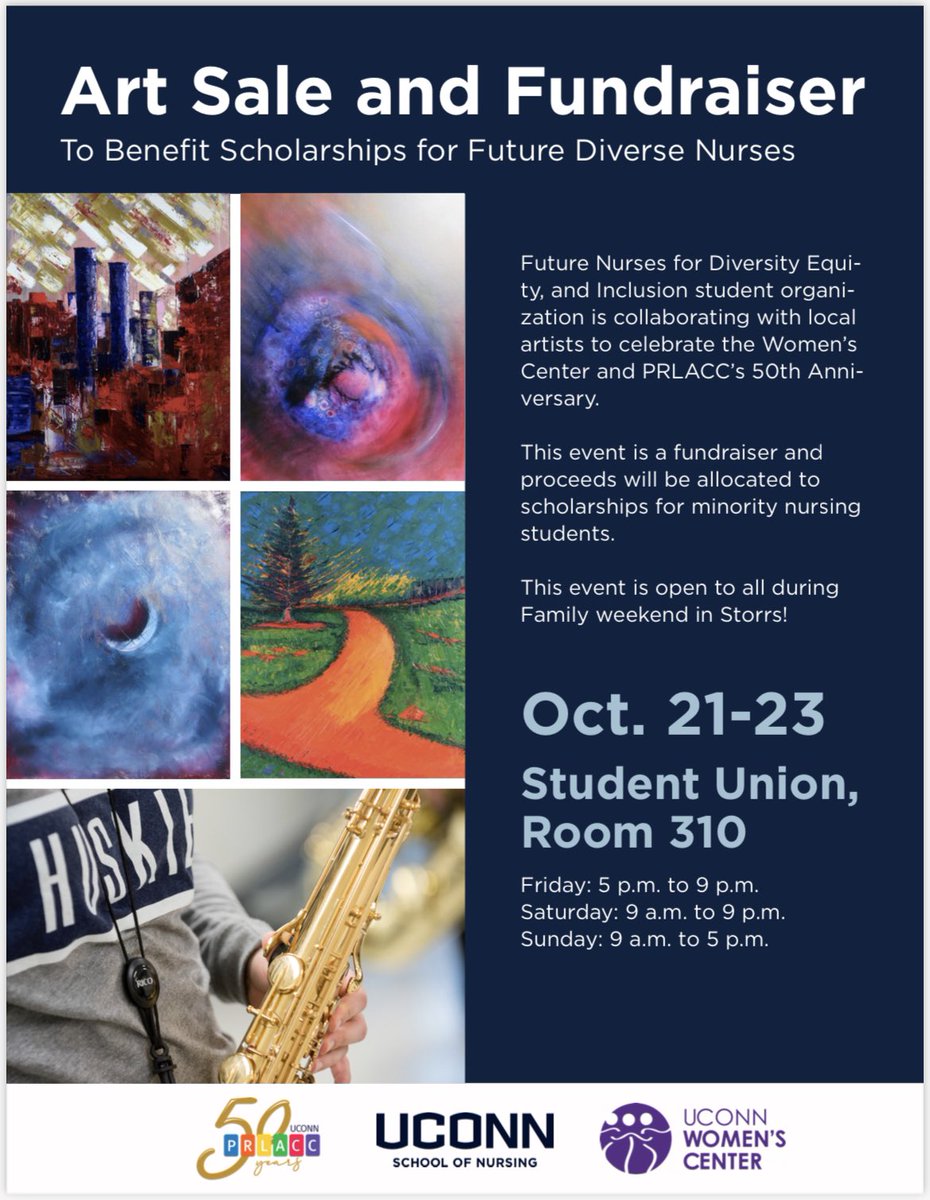 TheCondonLab's tweet photo. Attention @UConn students! Check out this Family Weekend fundraiser that supports Future Nurses for Diversity, Equity and Inclusion  @UConnNursing https://t.co/aXSiadmbdZ