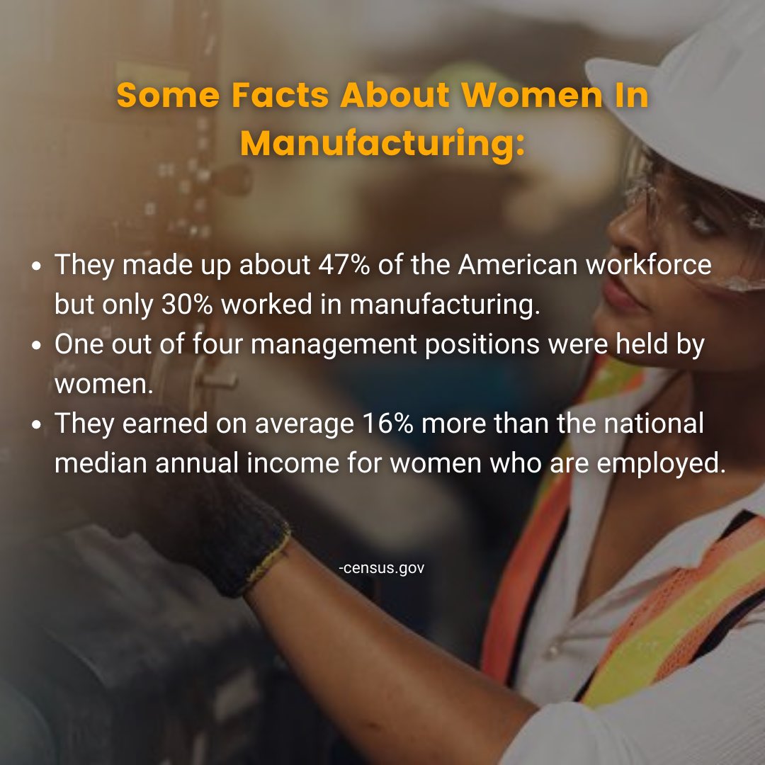 YouBuildAZ's tweet photo. Click the link in our bio to continue reading more about manufacturing historical trends, increased diversity, and recruiting women.
#YouBuildAZ #ConstructionInclusionWeek #WomenInManufacturing #WomenInConstruction #Construction #CareersInConstruction #ConstructionAZ #LightRail https://t.co/ZEsncgt7N6