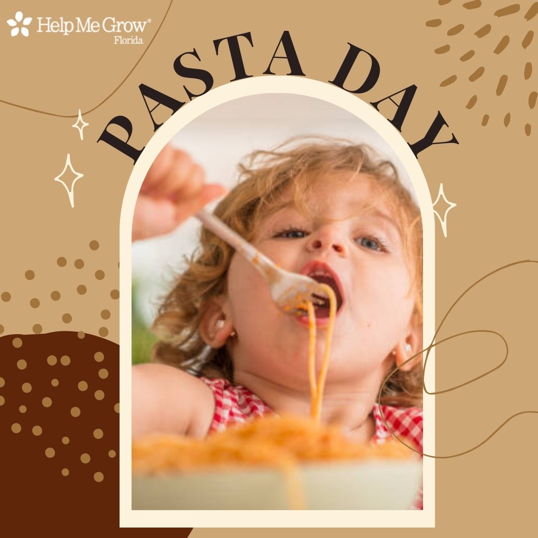 HelpMeGrowFL's tweet image. Happy #NationalPastaDay ! Enjoy today with your favorite noodle! #HelpMeGrowFl